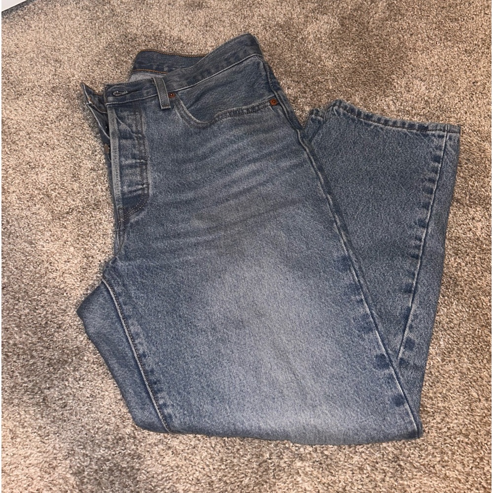 Levi's Women's Ankle Crop Jeans - Light Blue Wash